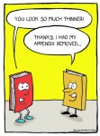 book humor cartoon