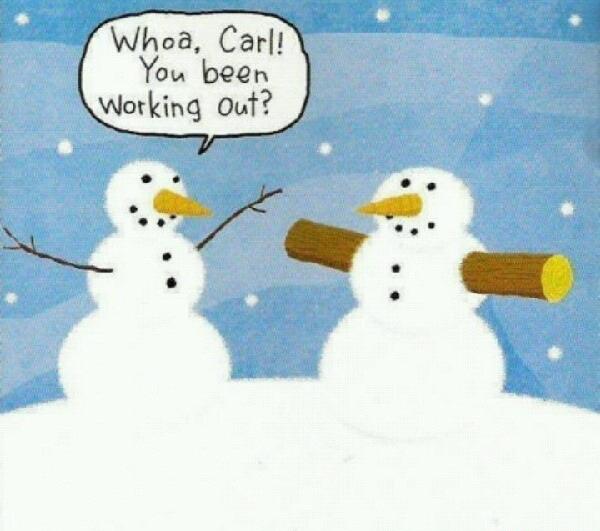 hilarious snowman joke cartoon