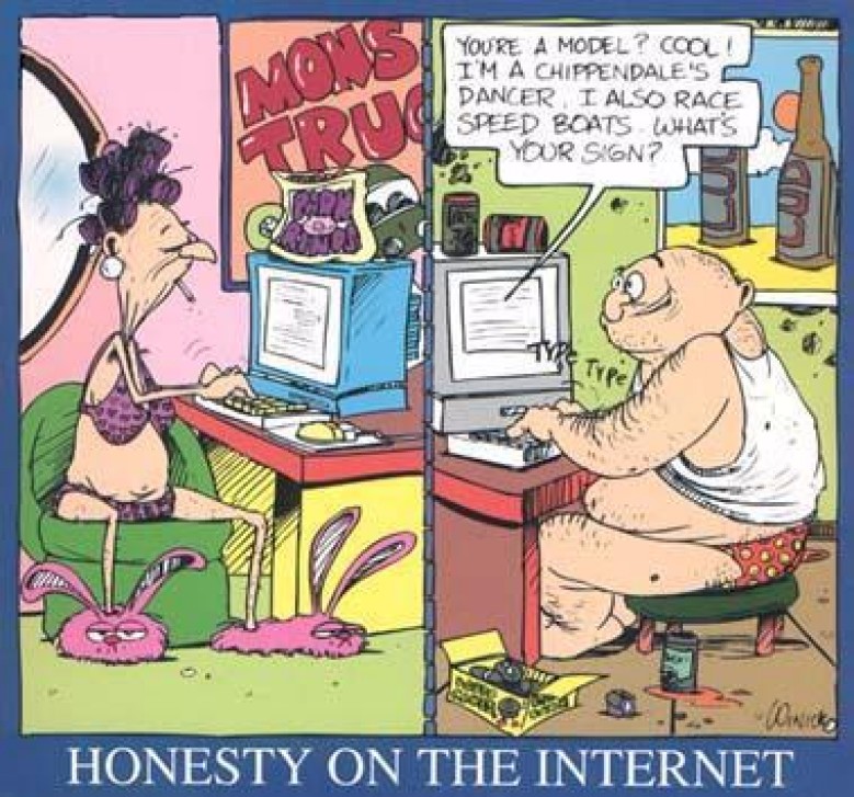 online dating profile joke