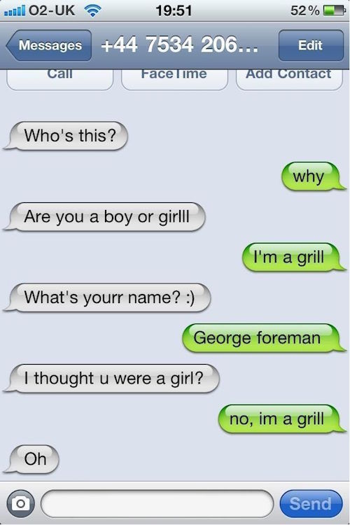 Number funny new message Funny SMS,