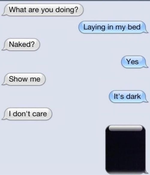 Hilarious Sexting Gone Wrong