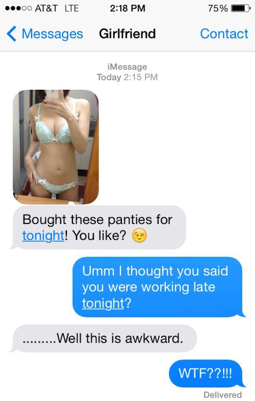 Awkward Girlfriend Text Fails - Best Funny Jokes and Hilarious Pics 4U.