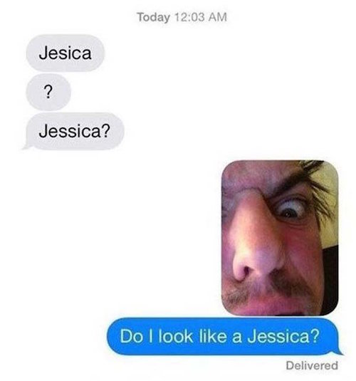 best wrong number texts