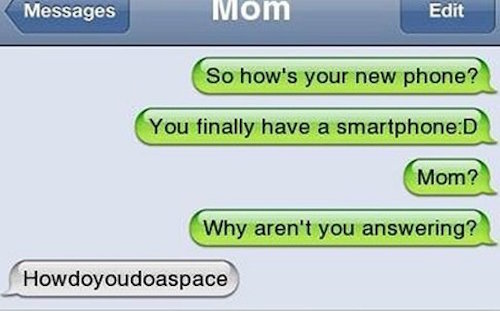 funny texts from parents