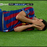 If there is any doubt that soccer players are actors.
